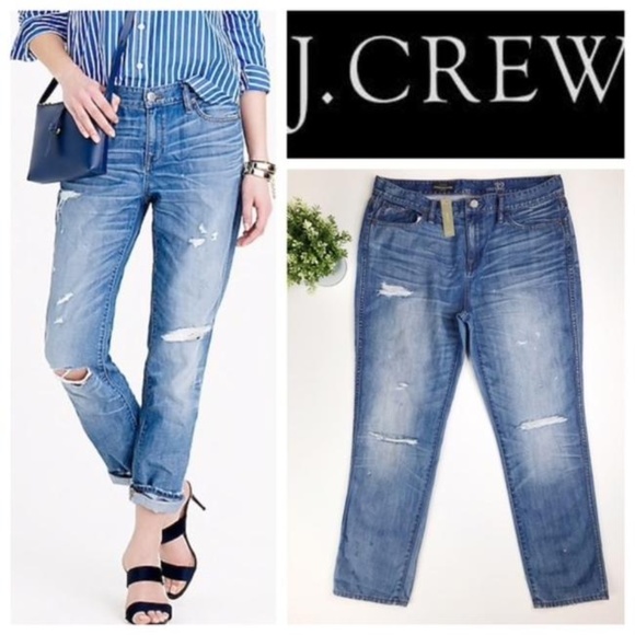 J Crew Slim Boyfriend Jean - Picture 1 of 7